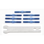 FT Blue Titanium Turnbuckle Set, TC3