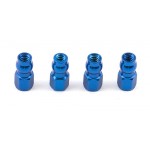 FT Blue Aluminum Shock Bushing, standard