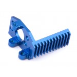 FT Finned Motor Mount, blue aluminum