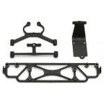 Rear Bumper/Brace/Skid Plate Set