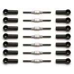 Factory Team Titanium Turnbuckle Set, 1 3/16