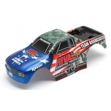 Rival Mini MT Painted Body, flag/camo design