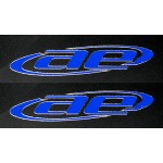 AE Blue Embossed Logo Sticker