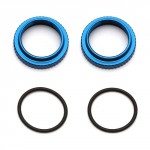 FT On Road Threaded Shock Collar with O-Rings, blue