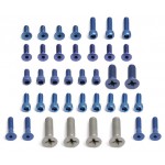 FT Blue Aluminum Screw Kit, RC12L3/L3 Oval