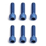 FT 4-40 X 3/8 SHC Screw, blue aluminum