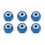 FT 8-32 Blue Aluminum Locknut