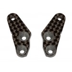 RC8B3 FT Steering Block Arms, +2 deg., graphite