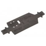 RC8 Chassis, black, hard