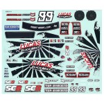 SC8 Slick Mist Decal Sheet