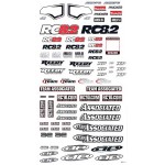 RC8.2 DECAL SHEET