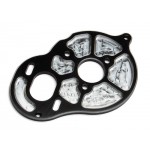 MILLED MOTOR PLATE (BLK), B5,