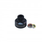 VENTILATED Z13 LOSI CLUTCH BELL WITH BEARINGS
