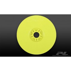 LIGHTWEIGHT VELOCITY V2 YELLOW 1/8 BUGGY FRONT OR REAR WHEELS