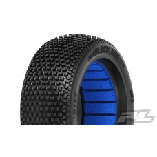 PROLINE BLOCKADE MX BLUE GROOVE 1/8 BUGGY TYRES W/CLOSED CELL