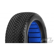 PROLINE SUPPRESSOR M4 S-SOFT 1/8 BUGGY TYRES W/CLOSED CELL