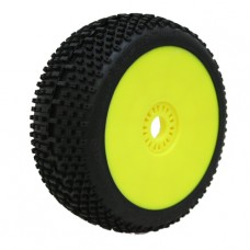 SWEET SHOT BUGGY GREEN PRE-MOUNTED YELLOW (soft compound) (2pcs.)