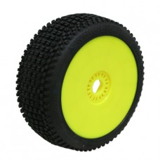 ROAD RUNNER BUGGY GREEN PRE-MOUNTED YELLOW (soft compound) (2pcs.)