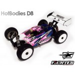 FIGHTER CLEAR BODY FOR HOT-BODIES D8
