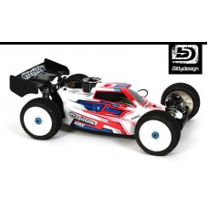 FORCE 2.0 CLEAR BODY FOR  TEAM ASSOCIATED RC8.2