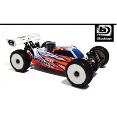FORCE 2.0 CLEAR BODY FOR TLR EIGHT 2.0 | 2.0EU | 3.0
